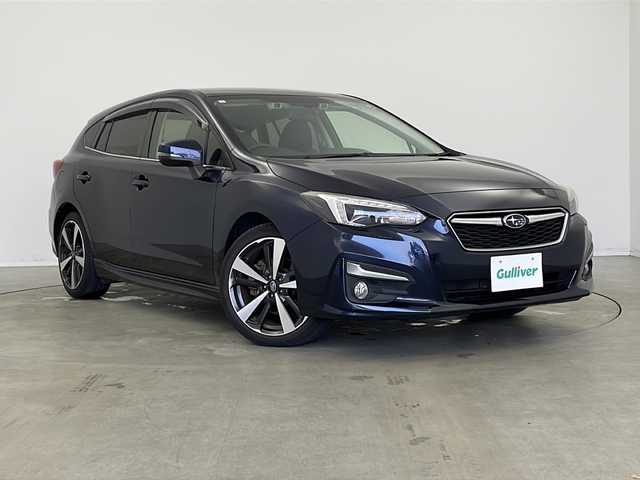 スバル インプレッサ スポーツ 2．0i－S アイサイト 新潟県 2017(平29)年 4.4万km ダークブルーパール 禁煙車/純正SDナビ/　(フルセグ・DVD・CD・Bluetooth)/アイサイトVER3/ブラインドスポットモニター/レーダークルーズコントロール/LDA/LEDオートライト/アイドリングストップ/前席パワーシート・ヒーター/前方ドライブレコーダー/レザーシート/スペアキー