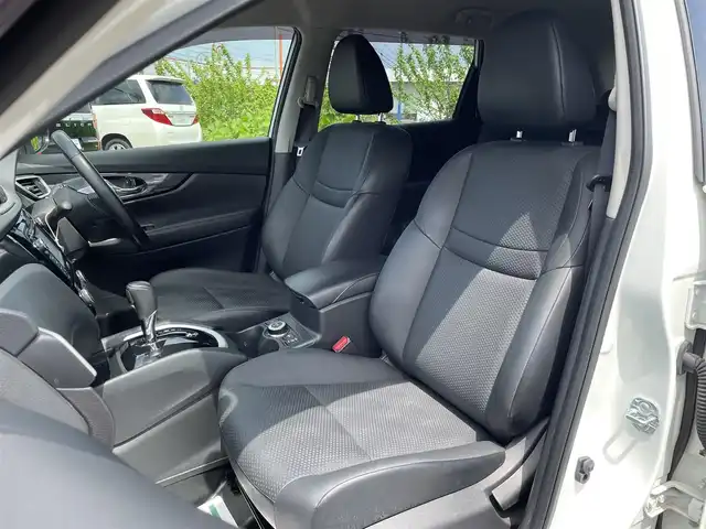 日産 エクストレイル ハイブリッド 20X エマージェンシーブレーキ 山形県 2015(平27)年 5.1万km ブリリアントホワイトパール 4WD/衝突軽減/純正SDナビ/　　【CD BT フルセグ USB AUX】/アラウンドビューモニター/クルーズコントロール/LEDオートヘッドライト/シートヒーター/純正17インチアルミホイール/ドライブレコーダー/コーナーセンサー/アイドリングストップ/パーキングアシスト/ステアリングスイッチ/電動格納ウィンカーミラー/フォグランプ/インテリジェントキー×2/ETC