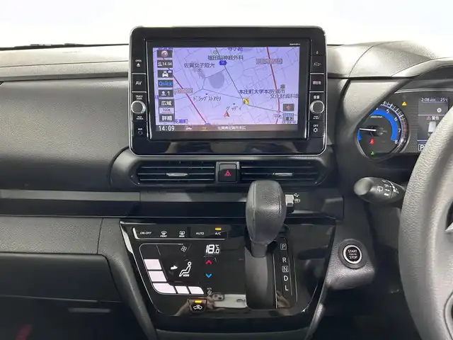 日産 ルークス ハイウェイスター X 佐賀県 2020(令2)年 8.8万km スパークリングレッド/ブラック 純正9インチナビ（MM319D-L）/（CD/DVD/フルセグTV/Bluetooth）/全方位カメラ/ハンズフリードア/エマージェンシーブレーキ/車線逸脱警報/クリアランスソナー/LEDヘッドライト/後席サーキュレーター/純正フロアマット/SOSコールボタン/パーソナルテーブル/スマートキー/スペアキー/純正15インチアルミホイール/ドアバイザー