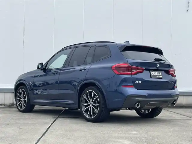 ＢＭＷ Ｘ３ xDrive20d Mスポーツ 東京都 2020(令2)年 4.9万km 青 ワンオーナー/スマートキー/プッシュスタート/フルオートエアコン/MFSW/アダプティブクルーズコントロール/パドルシフト/本革ステアリング/オートライト/オートハイビーム/前後フォグライト/ライブコックピット/コネクティドドライブ/フルセグTV/Bluetooth接続/USB/AppleCarPlay/本革シート/電動パワシート/シートヒーター/電動パワーゲート/バックモニター/フロントカメラ/サイドカメラ/ETC/純正フロアマット/コーナーセンサー/純正20インチアルミホイール