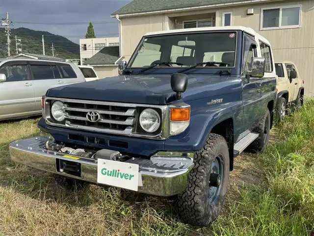 トヨタ ランドクルーザー LX 福井県 2002(平14)年 8.6万km ブルー ・パートタイム４WD/・AC/・冬タイヤ4本車載（215/80R16）