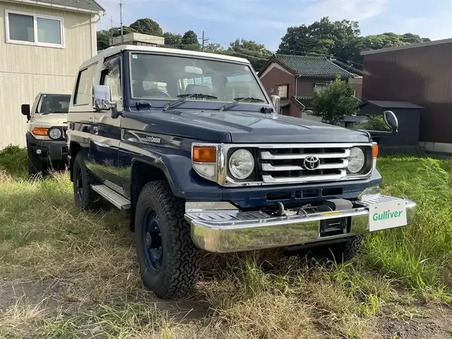 トヨタ ランドクルーザー LX 福井県 2002(平14)年 8.6万km ブルー ・パートタイム４WD/・AC/・冬タイヤ4本車載（215/80R16）