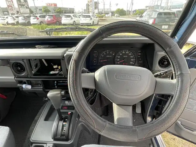 トヨタ ランドクルーザー LX 福井県 2002(平14)年 8.6万km ブルー ・パートタイム４WD/・AC/・冬タイヤ4本車載（215/80R16）