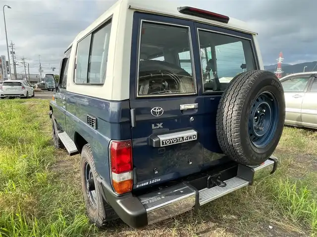 トヨタ ランドクルーザー LX 福井県 2002(平14)年 8.6万km ブルー ・パートタイム４WD/・AC/・冬タイヤ4本車載（215/80R16）