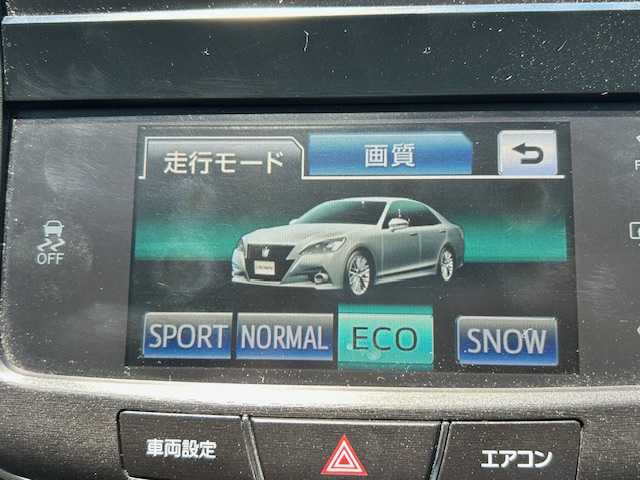 トヨタ クラウン アスリート S 茨城県 2015(平27)年 4.8万km パール 純正ナビ/-BT/CD/フルセグTV/純正ＡＷ　/クルーズコントロール　/パワーシート　/バックカメラ　/フルオートパワーウィンドウ　/ＬＥＤライト　/スマートキー　/スペアキー　/パワーステアリング/横滑り防止装置　/エアバックＷ＋サイド　/取扱説明書