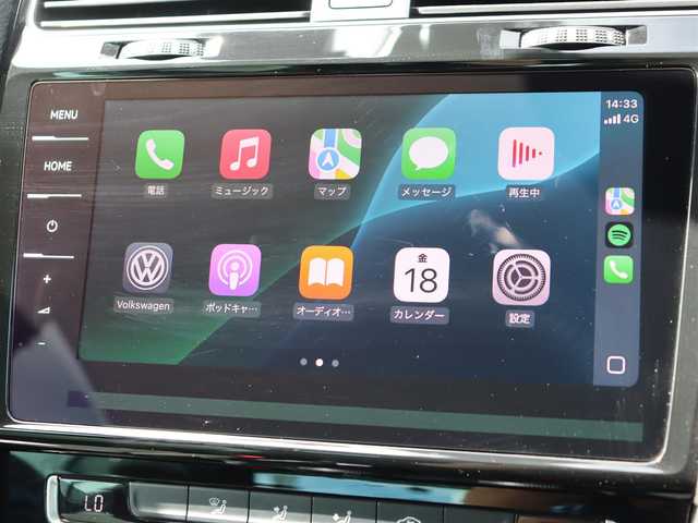 フォルクスワーゲン ゴルフ TSI ハイライン テックED 長野県 2018(平30)年 4万km 黒 ＤｉｓｃｏｖｅｒＰｒｏナビ　/バックカメラ　/ＣａｒＰｌａｙ　/ＡＣＣ　/衝突軽減ブレーキ　/レーンキープアシスト/ブラインドスポットモニター/デジタルメータークラスター　/純正１７ＡＷ　/ＬＥＤライト　/パドルシフト　/スマートキー