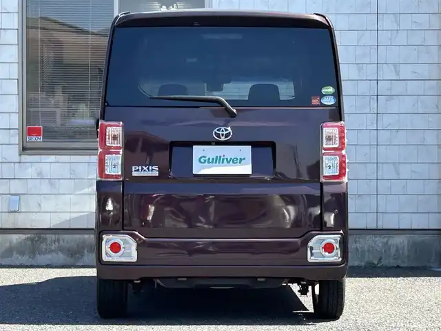 トヨタ ピクシスメガ L SAⅡ 福岡県 2017(平29)年 4.4万km プラムブラウンパールクリスタルシャイン ワンオーナー/純正メモリナビ【NSZT-W66T】/　（AM/FM/CD/DVD/Bluetooth/フルセグTV）/バックカメラ/スマートアシストII/・衝突警報機能/・衝突回避支援ブレーキ機能/・誤発進抑制制御機能/・後方誤発進抑制制御機能/・車線逸脱警報機能/・先行車発進お知らせ機能/アイドリングストップ/横滑り防止装置/純正14インチアルミホイール/両側パワースライドドア/後席サンシェード/純正フロアマット/オートライト/電源ソケット×1/ドアバイザー/電格ミラー/プッシュスタート/ISOFIX/スペアキー×1/保証書/取扱説明書/ナビ取扱説明書