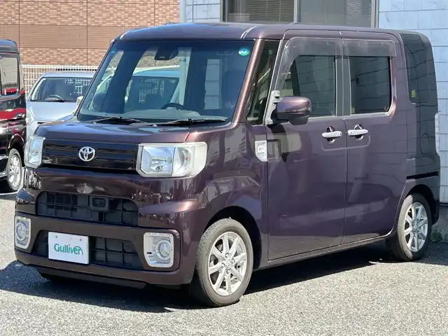 トヨタ ピクシスメガ L SAⅡ 福岡県 2017(平29)年 4.4万km プラムブラウンパールクリスタルシャイン ワンオーナー/純正メモリナビ【NSZT-W66T】/　（AM/FM/CD/DVD/Bluetooth/フルセグTV）/バックカメラ/スマートアシストII/・衝突警報機能/・衝突回避支援ブレーキ機能/・誤発進抑制制御機能/・後方誤発進抑制制御機能/・車線逸脱警報機能/・先行車発進お知らせ機能/アイドリングストップ/横滑り防止装置/純正14インチアルミホイール/両側パワースライドドア/後席サンシェード/純正フロアマット/オートライト/電源ソケット×1/ドアバイザー/電格ミラー/プッシュスタート/ISOFIX/スペアキー×1/保証書/取扱説明書/ナビ取扱説明書