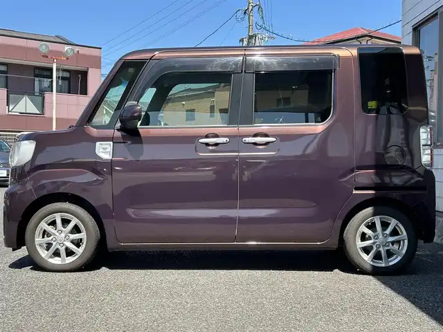トヨタ ピクシスメガ L SAⅡ 福岡県 2017(平29)年 4.4万km プラムブラウンパールクリスタルシャイン ワンオーナー/純正メモリナビ【NSZT-W66T】/　（AM/FM/CD/DVD/Bluetooth/フルセグTV）/バックカメラ/スマートアシストII/・衝突警報機能/・衝突回避支援ブレーキ機能/・誤発進抑制制御機能/・後方誤発進抑制制御機能/・車線逸脱警報機能/・先行車発進お知らせ機能/アイドリングストップ/横滑り防止装置/純正14インチアルミホイール/両側パワースライドドア/後席サンシェード/純正フロアマット/オートライト/電源ソケット×1/ドアバイザー/電格ミラー/プッシュスタート/ISOFIX/スペアキー×1/保証書/取扱説明書/ナビ取扱説明書