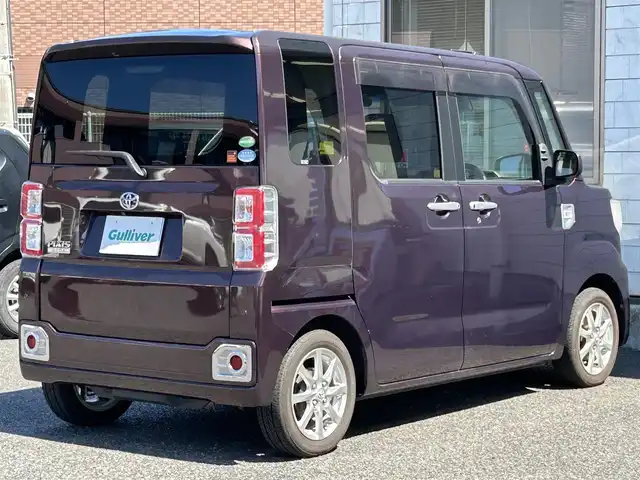 トヨタ ピクシスメガ L SAⅡ 福岡県 2017(平29)年 4.4万km プラムブラウンパールクリスタルシャイン ワンオーナー/純正メモリナビ【NSZT-W66T】/　（AM/FM/CD/DVD/Bluetooth/フルセグTV）/バックカメラ/スマートアシストII/・衝突警報機能/・衝突回避支援ブレーキ機能/・誤発進抑制制御機能/・後方誤発進抑制制御機能/・車線逸脱警報機能/・先行車発進お知らせ機能/アイドリングストップ/横滑り防止装置/純正14インチアルミホイール/両側パワースライドドア/後席サンシェード/純正フロアマット/オートライト/電源ソケット×1/ドアバイザー/電格ミラー/プッシュスタート/ISOFIX/スペアキー×1/保証書/取扱説明書/ナビ取扱説明書