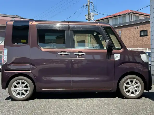 トヨタ ピクシスメガ L SAⅡ 福岡県 2017(平29)年 4.4万km プラムブラウンパールクリスタルシャイン ワンオーナー/純正メモリナビ【NSZT-W66T】/　（AM/FM/CD/DVD/Bluetooth/フルセグTV）/バックカメラ/スマートアシストII/・衝突警報機能/・衝突回避支援ブレーキ機能/・誤発進抑制制御機能/・後方誤発進抑制制御機能/・車線逸脱警報機能/・先行車発進お知らせ機能/アイドリングストップ/横滑り防止装置/純正14インチアルミホイール/両側パワースライドドア/後席サンシェード/純正フロアマット/オートライト/電源ソケット×1/ドアバイザー/電格ミラー/プッシュスタート/ISOFIX/スペアキー×1/保証書/取扱説明書/ナビ取扱説明書