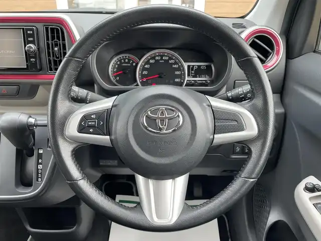 トヨタ パッソ モーダ　Gパッケージ 福岡県 2018(平30)年 5.2万km ブラックマイカメタリック/パウダリーベージュメタリック 2トーン 〇純正ナビ/〇フルセグTV/〇ドライブレコーダー/〇バックカメラ/〇ビルトインETC/〇LEDヘッドランプ/〇スマートキー/〇プッシュスタート/〇純正1４インチアルミ/〇スマートアシスト２/〇革巻きステアリング/〇オートエアコン/〇保証書/〇取扱説明書/〇禁煙車