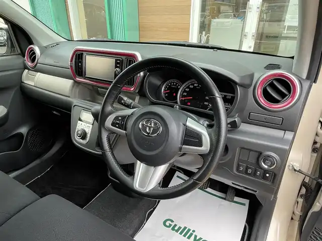 トヨタ パッソ モーダ　Gパッケージ 福岡県 2018(平30)年 5.2万km ブラックマイカメタリック/パウダリーベージュメタリック 2トーン 〇純正ナビ/〇フルセグTV/〇ドライブレコーダー/〇バックカメラ/〇ビルトインETC/〇LEDヘッドランプ/〇スマートキー/〇プッシュスタート/〇純正1４インチアルミ/〇スマートアシスト２/〇革巻きステアリング/〇オートエアコン/〇保証書/〇取扱説明書/〇禁煙車