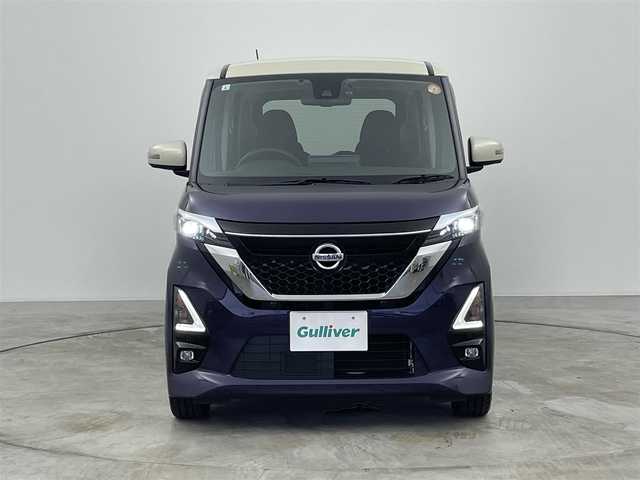 日産 ルークス HWS Gターボ プロパイロットED 群馬県 2021(令3)年 2.6万km パープル 純正９型ナビ　全方位カメラ　プロパイロット　エマブレ　レーダークルーズ　ＡＨＢ　ＬＥＤヘッド　ＬＥＤフォグ　前後コーナーセンサー　前後ドラレコ　ビルトインＥＴＣ　プッシュスタート　純正アルミ　禁煙車