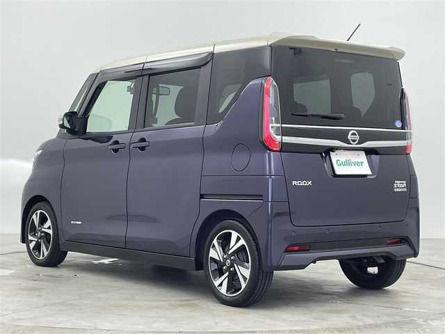 日産 ルークス HWS Gターボ プロパイロットED 群馬県 2021(令3)年 2.6万km パープル 純正９型ナビ　全方位カメラ　プロパイロット　エマブレ　レーダークルーズ　ＡＨＢ　ＬＥＤヘッド　ＬＥＤフォグ　前後コーナーセンサー　前後ドラレコ　ビルトインＥＴＣ　プッシュスタート　純正アルミ　禁煙車