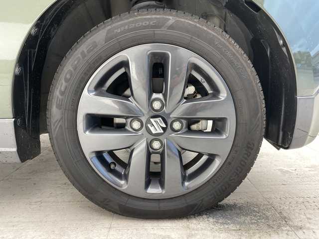 スズキ スペーシア ギア HYBRID XZターボ 愛知県 2023(令5)年 2.6万km クールカーキパールメタリック/ガンメタリック2トーン 純正8型ナビ　ＳＤカードなし/両側パワースライドドア/レーダークルーズコントロール/シートヒーター/バックカメラ/ヘッドアップディスプレイ/純正アルミホイール/コーナーセンサー/ルーフレール/LEDヘッドライト/パドルシフト/レーンキープアシスト/オートマチックハイビーム/ETC/衝突軽減システム/フルセグ/CD DVD/Bluetooth/ルーフキャリア/ステアリングスイッチ/スマートキー/プッシュスタート