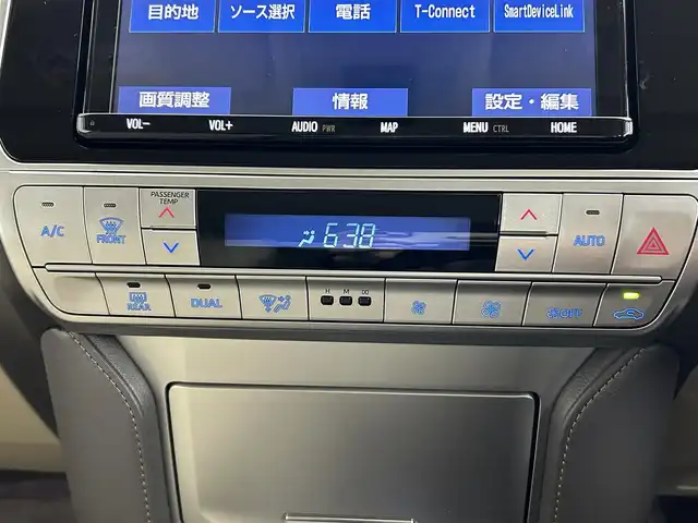 トヨタ ランドクルーザー プラド TX Lパッケージ マットブラED 道央・札幌 2022(令4)年 1.6万km ホワイトパールクリスタルシャイン ・ワンオーナー/・４WD/・メーカーナビ/　CD/DVD/SD/BT/フルセグ/・バックカメラ/・ビルトインETC/・トヨタセーフティセンス/・レーダークルーズコントロール/・クリアランスソナー/・オートハイビーム/・PCS/・RSA/・レザーシート/・前席パワーシート/・前席シートヒーター/・前席シートベンチレーション/・プッシュスタート/・スマートキー/・LEDヘッドライト/・フォグライト/・オートライト/・純正フロアマット/・ドアバイザー