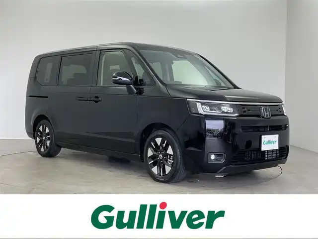 ホンダ ステップワゴン eHEV エアー EX 埼玉県 2025(令7)年 0.1千km クリスタルブラックパール 登録済未使用車　純正１１．４インチナビ　純正１５．６インチフリップダウンモニター　バックカメラ　ＢＳＭ　ホンダセンシング　アダプティブクルーズコントロール　シートヒーター　ＨＤＭＩ　オートライト　ＴＶ