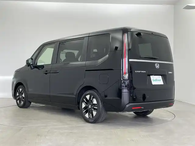 ホンダ ステップワゴン eHEV エアー EX 埼玉県 2025(令7)年 0.1千km クリスタルブラックパール 登録済未使用車　純正１１．４インチナビ　純正１５．６インチフリップダウンモニター　バックカメラ　ＢＳＭ　ホンダセンシング　アダプティブクルーズコントロール　シートヒーター　ＨＤＭＩ　オートライト　ＴＶ