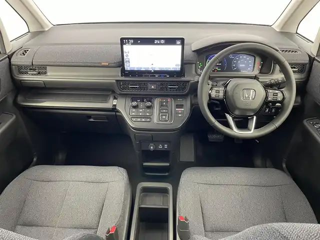 ホンダ ステップワゴン eHEV エアー EX 埼玉県 2025(令7)年 0.1千km クリスタルブラックパール 登録済未使用車　純正１１．４インチナビ　純正１５．６インチフリップダウンモニター　バックカメラ　ＢＳＭ　ホンダセンシング　アダプティブクルーズコントロール　シートヒーター　ＨＤＭＩ　オートライト　ＴＶ