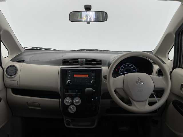 三菱 ｅＫワゴン E 長野県 2016(平28)年 2.9万km クールシルバーメタリック 純正オーディオ/・CD/・AUX/・FM・AM/シートヒーター(D席)/ドアバイザー /スペアキー/ライトレベライザー/エアコン/電動格納ミラー/社外フロアマット/ABS