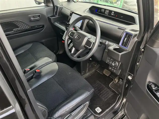 ダイハツ タント カスタム X スタイルセレクション 道南・函館 2022(令4)年 1.9万km ブラックマイカメタリック /社外メモリーナビ//フルセグTV//夏冬タイヤ//社外全天周ドライブレコーダー//社外エンジンスターター//バックカメラ//ワンオーナー//寒冷地仕様//両側パワースライドドア//スマートアシスト//ハーフレザーシート//前席シートヒーター//アイドリングストップ//横滑り防止//ETC//LEDヘッドライト//フォグランプ//取扱説明書//保証書