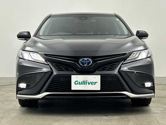 トヨタ カムリ WS 三重県 2023(令5)年 2.4万km アティチュードブラックマイカ /禁煙車//純正9インチディスプレイオーディ//バックカメラ//トヨタセーフティセンス　//衝突軽減ブレーキ　//レーンキープアシスト//リアクロストラフィックアラート//レーダークルーズコントロール　//ブラインドスポットモニター//オートハイビーム　//前後クリアランスソナー　//前席パワーシート　　//前席シートヒーター//ハーフレザーシート //社外前後ドライブレコーダー//サイドカーテンエアバッグ