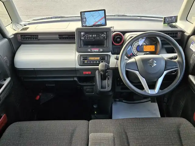 スズキ スペーシア HYBRID G 鹿児島県 2019(令1)年 2.3万km オフブルーM 両側スライドドア　/社外ＳＤナビ（ＣＮ－Ｇ７０１Ｄ）　/社外オーディオ　/前方ドライブレコーダー　/ＥＴＣ　/スズキセーフティサポート　/ハロゲンヘッドライト　/横滑り防止装置　/レーンキープアシスト/プッシュスタート/スマートキー