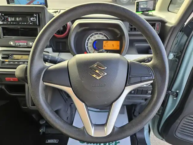 スズキ スペーシア HYBRID G 鹿児島県 2019(令1)年 2.3万km オフブルーM 両側スライドドア　/社外ＳＤナビ（ＣＮ－Ｇ７０１Ｄ）　/社外オーディオ　/前方ドライブレコーダー　/ＥＴＣ　/スズキセーフティサポート　/ハロゲンヘッドライト　/横滑り防止装置　/レーンキープアシスト/プッシュスタート/スマートキー