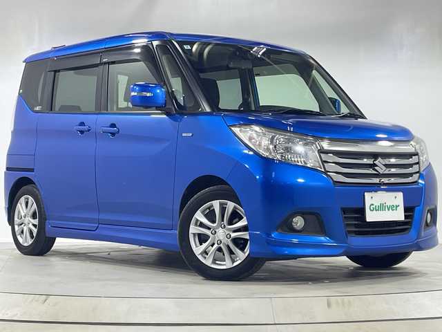 スズキ ソリオ HV MZ Dカメラ ブレーキS 神奈川県 2018(平30)年 5.1万km スピーディーブルーM 純正　SDナビ・8型/型式　CN-RZ83/全方位カメラ/両側パワースライドドア/メーカー安全装備/クルコン/ETC/純正フロアマット/ステアリングスイッチ/D席シートヒーター/プッシュスタート/スマートキー/スペアキー/取扱説明書/保証書/HIDヘッドライト/オートライト/オートマチックハイビーム/純正15インチAW/ドアバイザー/電動格納ミラー/デュアルカメラブレーキサポート