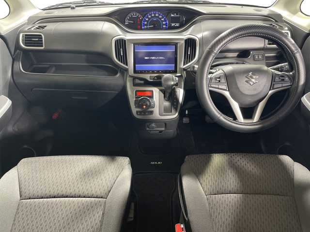 スズキ ソリオ HV MZ Dカメラ ブレーキS 神奈川県 2018(平30)年 5.1万km スピーディーブルーM 純正　SDナビ・8型/型式　CN-RZ83/全方位カメラ/両側パワースライドドア/メーカー安全装備/クルコン/ETC/純正フロアマット/ステアリングスイッチ/D席シートヒーター/プッシュスタート/スマートキー/スペアキー/取扱説明書/保証書/HIDヘッドライト/オートライト/オートマチックハイビーム/純正15インチAW/ドアバイザー/電動格納ミラー/デュアルカメラブレーキサポート