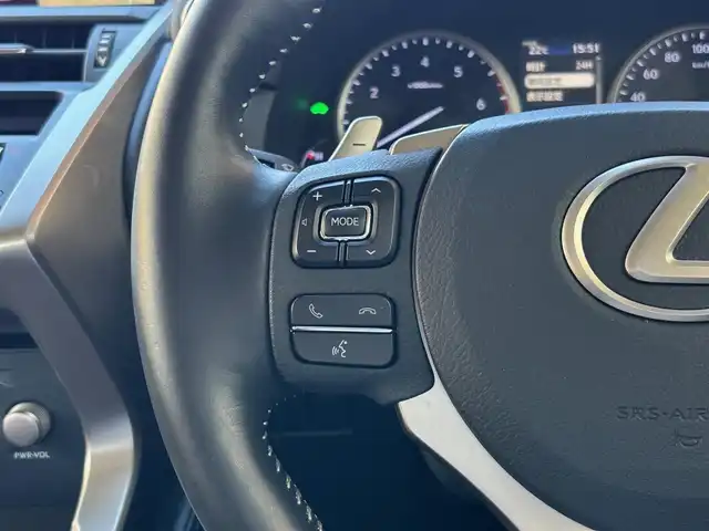 レクサス ＮＸ 300h バージョンL 山梨県 2018(平30)年 5.8万km アンバークリスタルシャイン 純正ナビ/　（フルセグTV/CD/DVD/BT）/マークレビンソン/パノラミックビューモニター/レーダークルーズコントロール/SR/三眼LED/HUD/BSM/PCS/ETC/茶革/シートヒーター/ベンチレーション/パワーバックドア/純正18インチAW