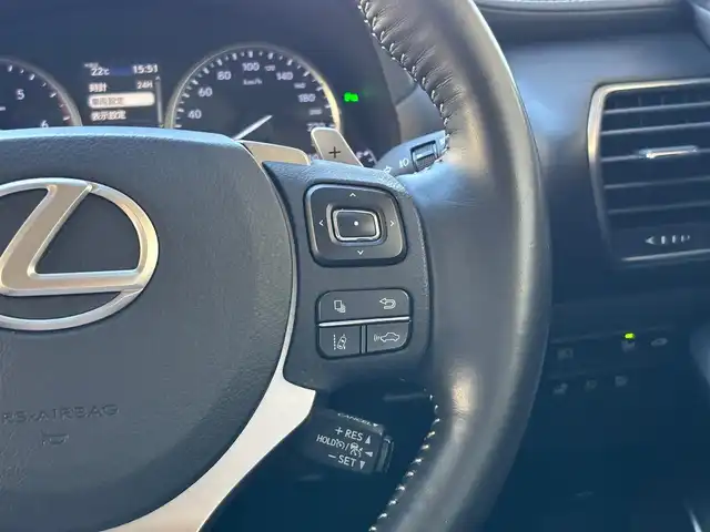 レクサス ＮＸ 300h バージョンL 山梨県 2018(平30)年 5.8万km アンバークリスタルシャイン 純正ナビ/　（フルセグTV/CD/DVD/BT）/マークレビンソン/パノラミックビューモニター/レーダークルーズコントロール/SR/三眼LED/HUD/BSM/PCS/ETC/茶革/シートヒーター/ベンチレーション/パワーバックドア/純正18インチAW