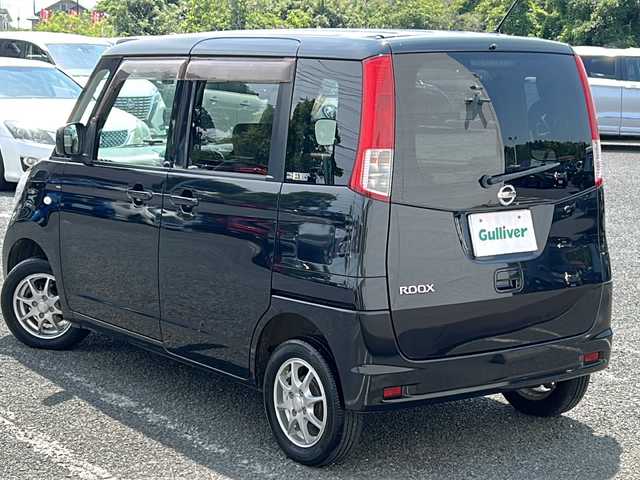 日産 ルークス E 千葉県 2012(平24)年 9.1万km ブルーイッシュブラック 4WD ＥＴＣ　シートヒーター　ドライブレコーダー　ハロゲンライト　４ＷＤ　スマートキー　フロアマット純正　スライドドア　ＡＢＳ　エアバッグＷ　パワーウィンドウ　パワーステアリング　ベンチシート