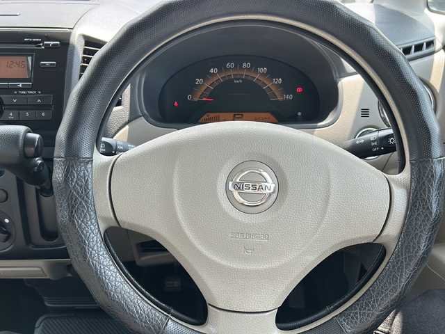 日産 ルークス E 千葉県 2012(平24)年 9.1万km ブルーイッシュブラック 4WD ＥＴＣ　シートヒーター　ドライブレコーダー　ハロゲンライト　４ＷＤ　スマートキー　フロアマット純正　スライドドア　ＡＢＳ　エアバッグＷ　パワーウィンドウ　パワーステアリング　ベンチシート