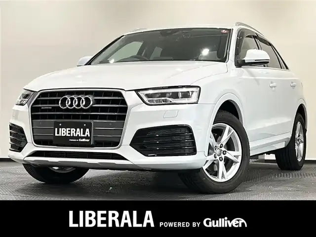 アウディ Ｑ３ 2．0 TFSI クワトロ 180PS 新潟県 2018(平30)年 1.9万km グレイシアホワイトメタリック パノラマサンルーフ/BOSEサラウンドサウンドシステム/コンビニエンスパッケージ/-アドバンストキーシステム/-アウディパーキングシステムリヤビューカメラ/LEDパッケージ/-LEDヘッドライト/-ヘッドライトウォッシャー/-LEDリヤダイナミックターンインディケーター/アシスタンスパッケージ/-クルーズコントロール/-アウディアクティブレーンアシスト/-ハイビームアシスト/MMIナビゲーション/-SSDナビゲーション/-CD/DVD/ミュージックサーバー/ラジオ/Bluetooth/フルセグ/純正ドライブレコーダー/GPSレーダー/レザーシート/フロントパワーシート/フロントシートヒーター/ETC/ドアバイザー/純正フロアマット（＋ゴムマット積込）