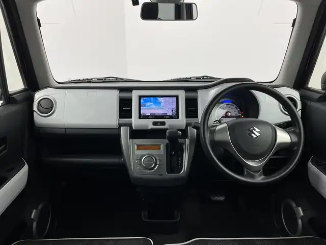 スズキ ハスラー G 群馬県 2016(平28)年 3.5万km フェニックスレッドパール/ブルーイッシュブラックパール ナビ　衝突被害軽減ブレーキ　フルセグＴＶ　アイドリングストップ　前席シートヒーター　純正ビルトインＥＴＣ　横滑り防止機能　スマートキー　プッシュスタート　ヘッドライトレベライザー　電格ミラー　禁煙車