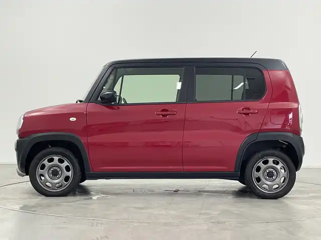 スズキ ハスラー G 群馬県 2016(平28)年 3.5万km フェニックスレッドパール/ブルーイッシュブラックパール ナビ　衝突被害軽減ブレーキ　フルセグＴＶ　アイドリングストップ　前席シートヒーター　純正ビルトインＥＴＣ　横滑り防止機能　スマートキー　プッシュスタート　ヘッドライトレベライザー　電格ミラー　禁煙車