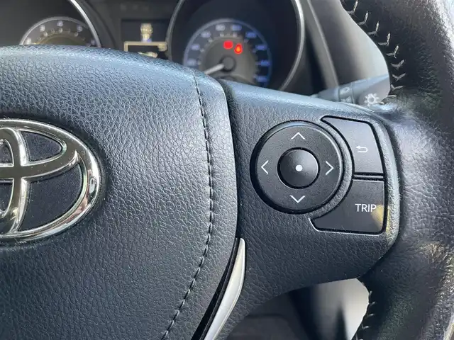 トヨタ オーリス 150X Sパッケージ 鳥取県 2015(平27)年 9.6万km ブラックマイカ ４・W・D/ワンオーナー/純正ナビ/フルセグ/CD/DVD/BT/USB/バックカメラ・ビルトインETC/LEDヘッドライト/フォグライト/Weds16インチアルミホイール/プッシュエンジンスタート/４WDオートスイッチ/電動格納ミラー/スペアキーｘ１/フロアマット・ドアバイザー/純正アルミスタットレスセット積込/（タイヤ溝５－６部山）/保証書・取扱節美しょ