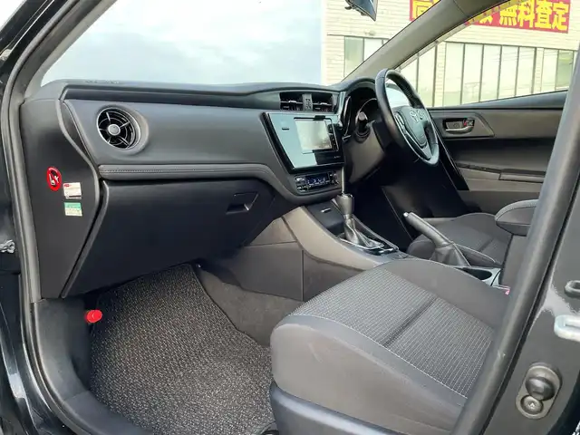 トヨタ オーリス 150X Sパッケージ 鳥取県 2015(平27)年 9.6万km ブラックマイカ ４・W・D/ワンオーナー/純正ナビ/フルセグ/CD/DVD/BT/USB/バックカメラ・ビルトインETC/LEDヘッドライト/フォグライト/Weds16インチアルミホイール/プッシュエンジンスタート/４WDオートスイッチ/電動格納ミラー/スペアキーｘ１/フロアマット・ドアバイザー/純正アルミスタットレスセット積込/（タイヤ溝５－６部山）/保証書・取扱節美しょ