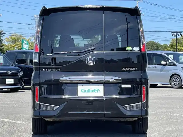 ホンダ ステップワゴン スパーダ クルスピセンシング 道央・札幌 2020(令2)年 7.4万km プレミアムスパークルブラックパール ４WD/ワンオーナー/純正メーカー/CD/DVD/BT/フルセグ/純正フリップダウンモニター/ホンダセンシング/衝突被害軽減ブレーキ/横滑り防止装置/アダプティブクルーズコントロール/レーンキープアシスト/バックカメラ/ビルトインETC2.0/アイドリングストップ/ECONモード/ワイパーデアイサー/両側パワースライドドア/前席シートヒーター/ハーフレザーシート/革巻きステアリング/ステアリングリモコン/パドルシフト/プッシュスタート/スマートキー/LEDヘッドライト/オートライト/フォグランプ/電動格納ミラー/ヒーテッドドアミラー/ウィンカーミラー/純正フロアマット/ドアバイザー