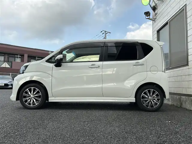 ダイハツ ムーヴ カスタム X LTD SAⅢ 福岡県 2018(平30)年 3.8万km パールホワイトⅢ 社外メモリナビPioneer【AVIC-RW801】/(AM/FM/Bluetooth/CD/DVD/フルセグTV】/バックカメラ/ETC/スマートアシストIII/・衝突警報機能(対車両・対歩行者)/・衝突回避支援ブレーキ機能(対車両・対歩行者)/・誤発進抑制制御機能(前方・後方)/・先行車発進お知らせ機能/・車線逸脱警報機能/オートライト/オートマハイビーム/クリアランスソナー/コーナーセンサー/盗難防止装置/横滑り防止機能/D席シートヒーター/電格ウィンカーミラー/プッシュスタート/純正フロアマット/純正１４インチアルミホイール/ステアリングスイッチ/フロントフォグランプ/アイドリングストップ/スペアキー×１/ドアバイザー/ナビ取扱説明書/クイックガイド/取扱説明書/保証書