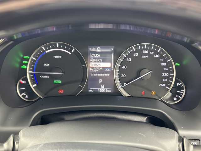 レクサス ＲＸ 450h バージョンL 大阪府 2017(平29)年 1.5万km ソニッククォーツ メーカー純正ナビ/（AM/FM/DISC/SDREC/SD/USB/Bluetooth/AUX/フルセグTV・テレビキャンセラー有/REAR）/ワンオーナー/後席モニター/シートヒーター/ベンチレーション/ハンドルヒーター/電動リアゲート/レクサスセーフティシステム/・プリクラッシュセーフティ/・レーンキーピングアシスト/・レーダークルーズコントロール/・オートマチックハイビーム/全周囲カメラ/オートホールド/ヘッドアップディスプレイ/ロールサンシェード/ETC/純正フロアマット/純正ドアバイザー/スペアキー×１/カードキー×１