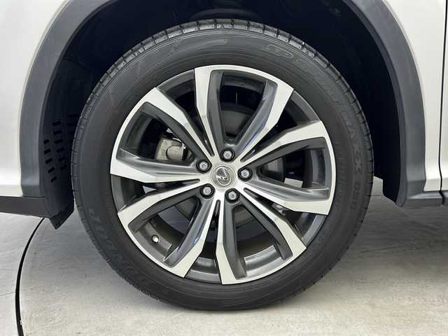 レクサス ＲＸ 450h バージョンL 大阪府 2017(平29)年 1.5万km ソニッククォーツ メーカー純正ナビ/（AM/FM/DISC/SDREC/SD/USB/Bluetooth/AUX/フルセグTV・テレビキャンセラー有/REAR）/ワンオーナー/後席モニター/シートヒーター/ベンチレーション/ハンドルヒーター/電動リアゲート/レクサスセーフティシステム/・プリクラッシュセーフティ/・レーンキーピングアシスト/・レーダークルーズコントロール/・オートマチックハイビーム/全周囲カメラ/オートホールド/ヘッドアップディスプレイ/ロールサンシェード/ETC/純正フロアマット/純正ドアバイザー/スペアキー×１/カードキー×１