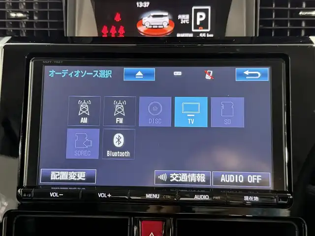 トヨタ ルーミー カスタムG－T 大阪府 2018(平30)年 4.4万km ブラックマイカメタリック モデリスタエアロ 純正9incナビTV バックカメラ 両側パワースライドドア クルーズコントロール 衝突軽減ブレーキ レーンアシスト スマートキー プッシュスタート アイドリングストップ LEDヘッドライト ETC
