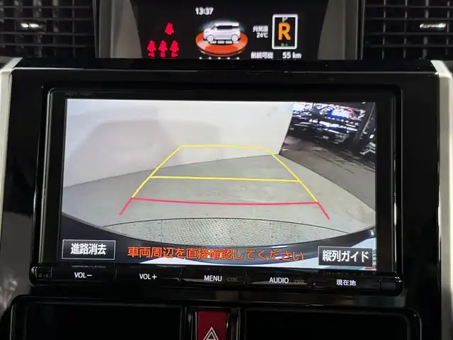 トヨタ ルーミー カスタムG－T 大阪府 2018(平30)年 4.4万km ブラックマイカメタリック モデリスタエアロ 純正9incナビTV バックカメラ 両側パワースライドドア クルーズコントロール 衝突軽減ブレーキ レーンアシスト スマートキー プッシュスタート アイドリングストップ LEDヘッドライト ETC