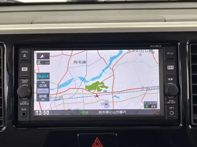 日産 デイズ ルークス X 栃木県 2016(平28)年 2.7万km クールシルバー ワンオーナー/純正ナビ/　（CD/DVD/フルセグTV/Bluetooth/USB）/バックカメラ/全方位カメラ/衝突被害軽減ブレーキ/片側パワースライドドア/禁煙車/スマートキー/プッシュスタート/アイドリングストップ/純正フロアマット