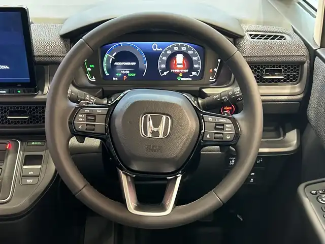 ホンダ ステップワゴン eHEV エアー EX 埼玉県 2025(令7)年 0.1千km クリスタルブラックパール ホンダセンシング/15.6インチ純正フリップダウンモニター/11.4インチHonda CONNECTナビ/　　CD/DVD/BT/USB/フルセグ/CarPlay/バックカメラ/レーダークルーズコントロール/両側パワースライドドア/パワーバックドア/LEDオートライト/シートヒーター/コーナーセンサー/パドルシフト/ステアリングスイッチ/スマートキー2本/11.4インチナビHonda CONNECTナビ LXM-247VFLi(317900円)　/15.6インチ リア席モニター VM-231FE(149600円)