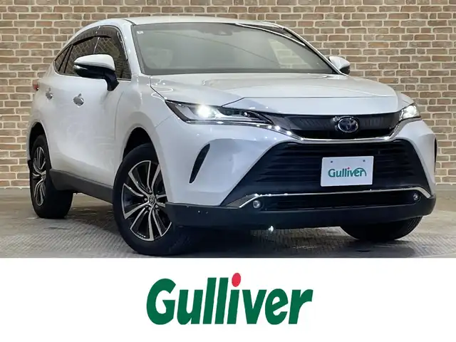 トヨタ ハリアー ハイブリッド G 岩手県 2020(令2)年 6.6万km ホワイトパールクリスタルシャイン ワンオーナー/４WD/JBLプレミアムサウンドシステム/MTモード付AT/パワーバックドア/プリクラッシュセーフティ/レーンアシスト/コーナーセンサー/標識認識機能/先行車発進告知機能/後退速度抑制機能/クルーズコントロール/バックカメラ/オートライト/オートハイビーム/横滑り防止装置/アイドリングストップ/インテリジェントルームミラー/ETC2.0/オールオートパワーウインドウ