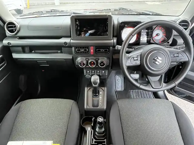 スズキ ジムニー XC 島根県 2022(令4)年 0.7万km ブルーイッシュブラックパール3 ワンオーナー　/ビルトインETC　/ドライブレコーダー/シート―ヒーター/クルーズコントロール　/ダウンヒルアシストコントロール/衝突被害軽減システム　/レーンアシスト　/盗難防止装置/純正アルミホイール/純正フロアマット